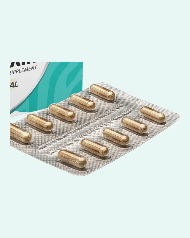 Blister Gelmexin z 10 kapsułkami